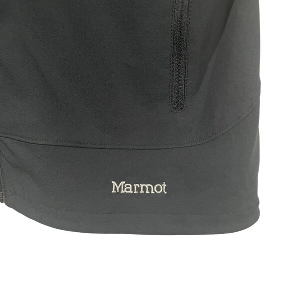Marmot Womens Tempo Vest Full Zip Black Sz XL Jersey Mike's Embroidered Logo NWT - Picture 4 of 11